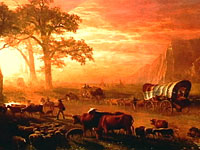 Emigrants Crossing the Plains by Albert Bierstadt