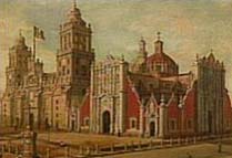 Painting of large governmental building